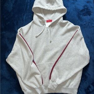 Supreme Half Zipped Hoodie